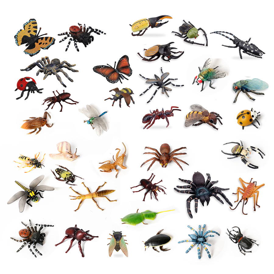 Home Decor Humacao - Realistische Plastic Bugs Beeldjes Met Cicade