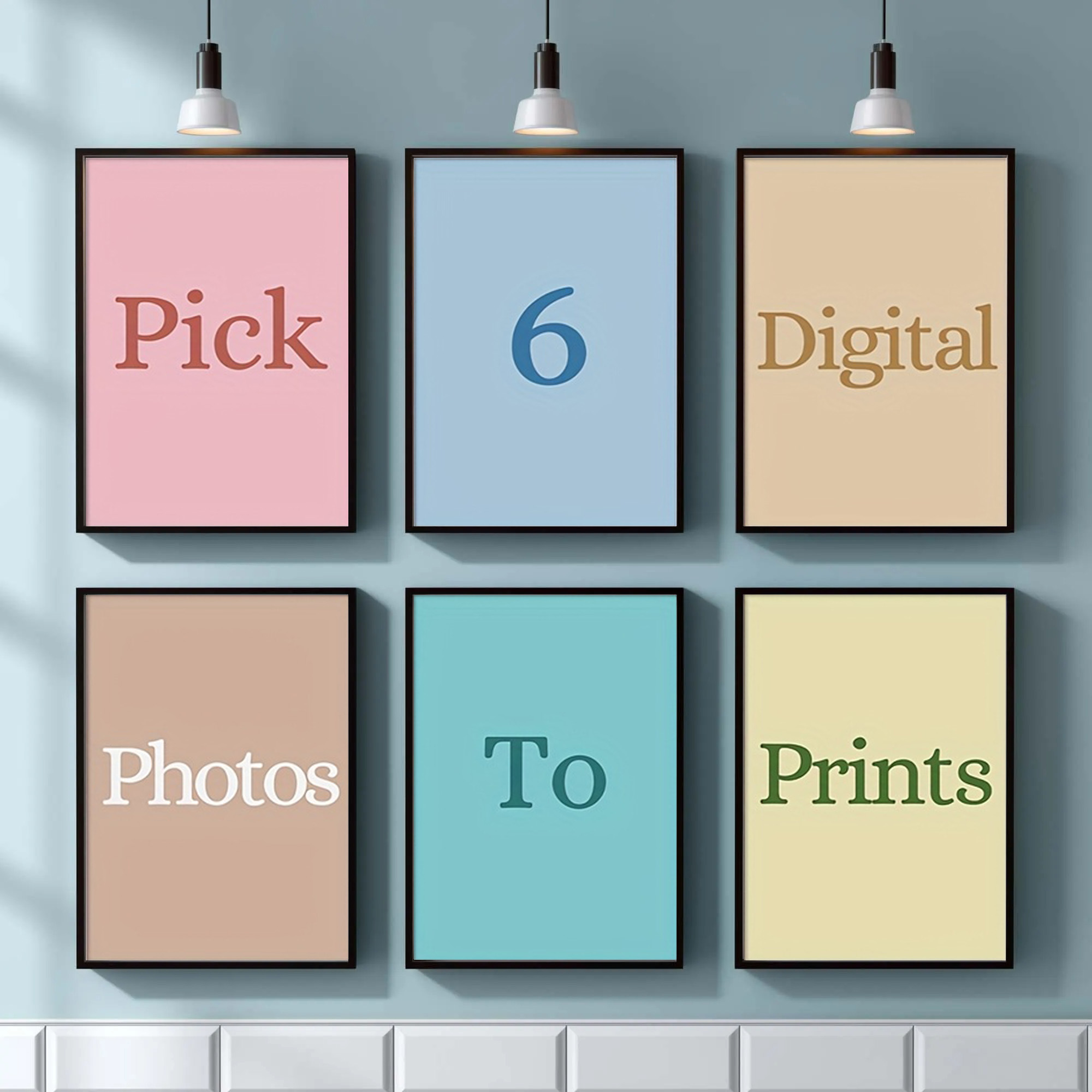 Home Decor Canvas - 4/5/6 stuks gepersonaliseerde canvasafdrukken, geschikt voor