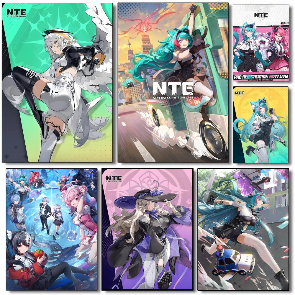Home Decor Nte - Neverness To Everness NTE Anime Poster