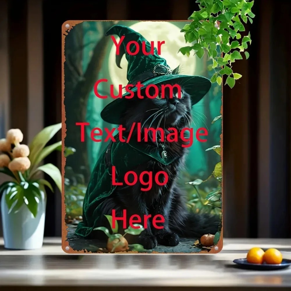 Home Decor Logo - 20,32×30,48CM Op Maat Gemaakt HD-Print Aluminium