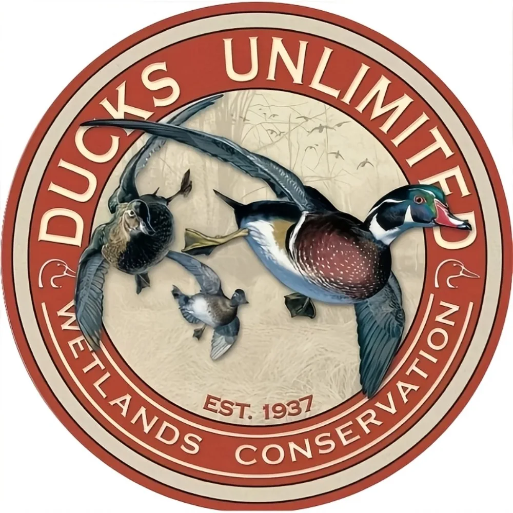 Home Decor Duck - Ducks Unlimited Wetlands Conservation aluminium bord
