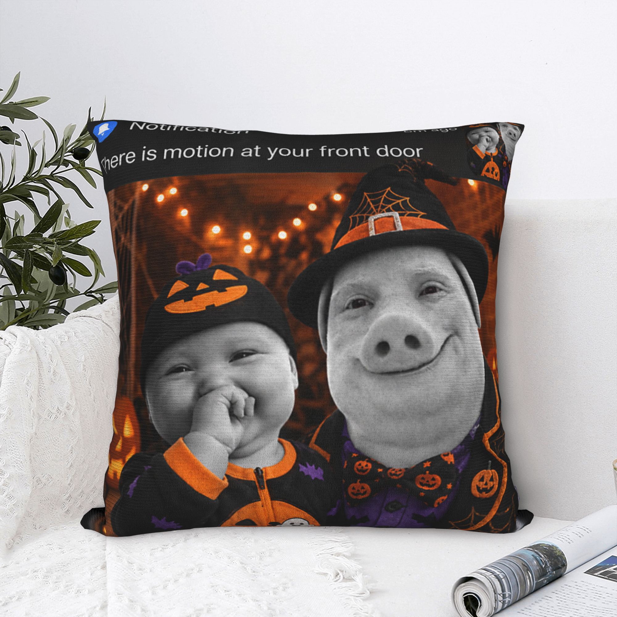 Home Decor Ai - Grappige Halloween John Pork en Ai