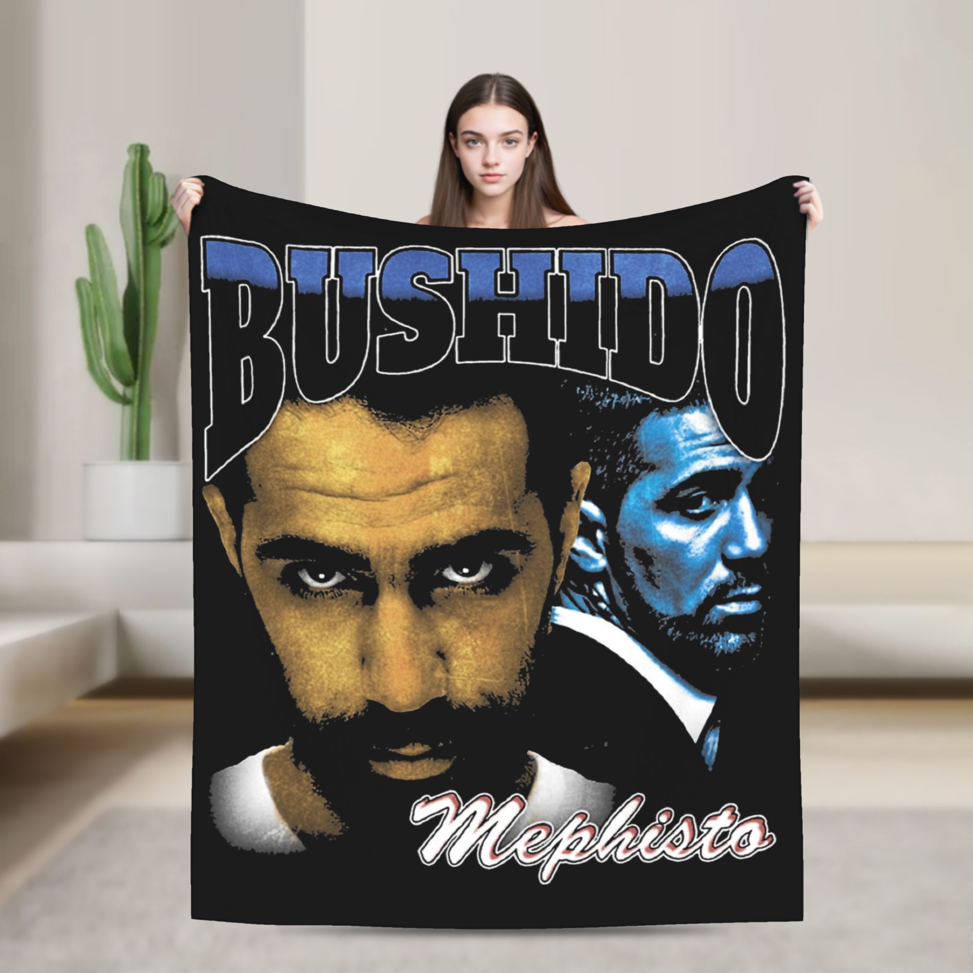 Germany Home Decor - Bushido Bootleg Rapper Duitsland Deken Koraal