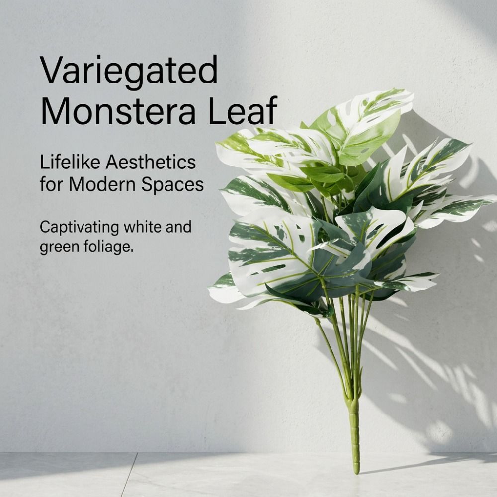Artificial Hanging Plants - Grote Kunstplant 55cm, Groen Kunststof Materiaal,