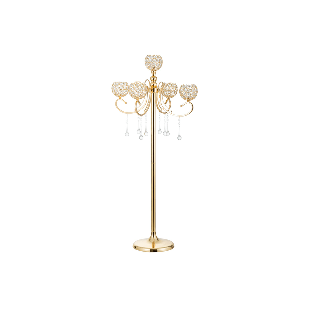 Home Decor Ai - Vloerkandelaar voor tafeldecoraties, 45,3 inch hoog,