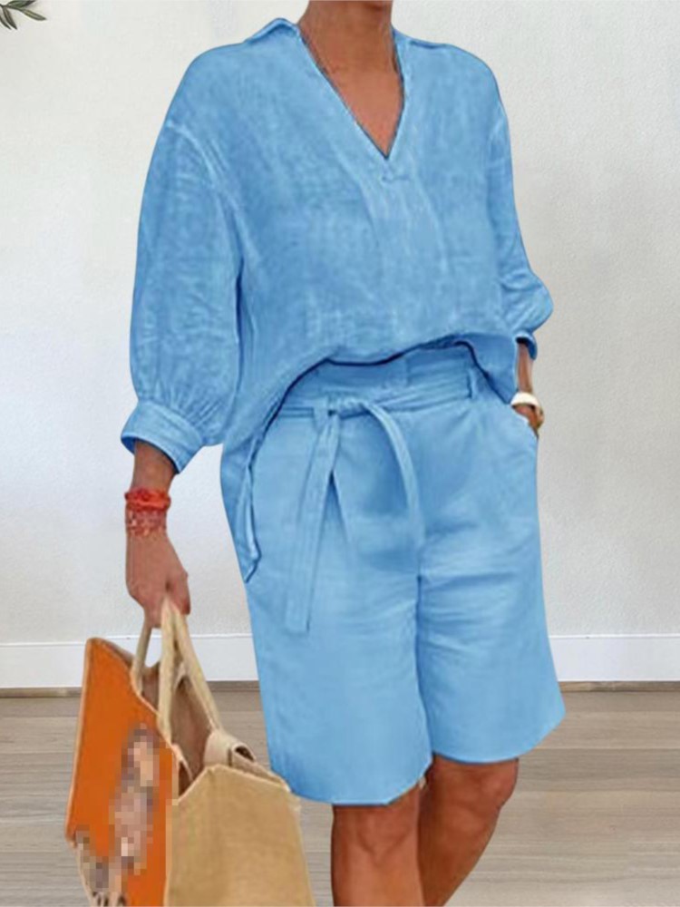 Home Decor Zara - Vrouwen Pakken Elegante Stijl Tweedelige Set