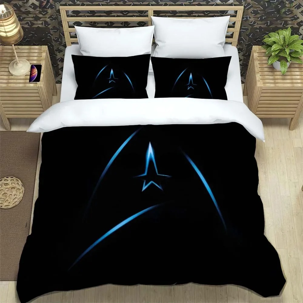 Home Decor Logo - Cartoon Star Trek Logo Dekbedovertrek Kussensloop