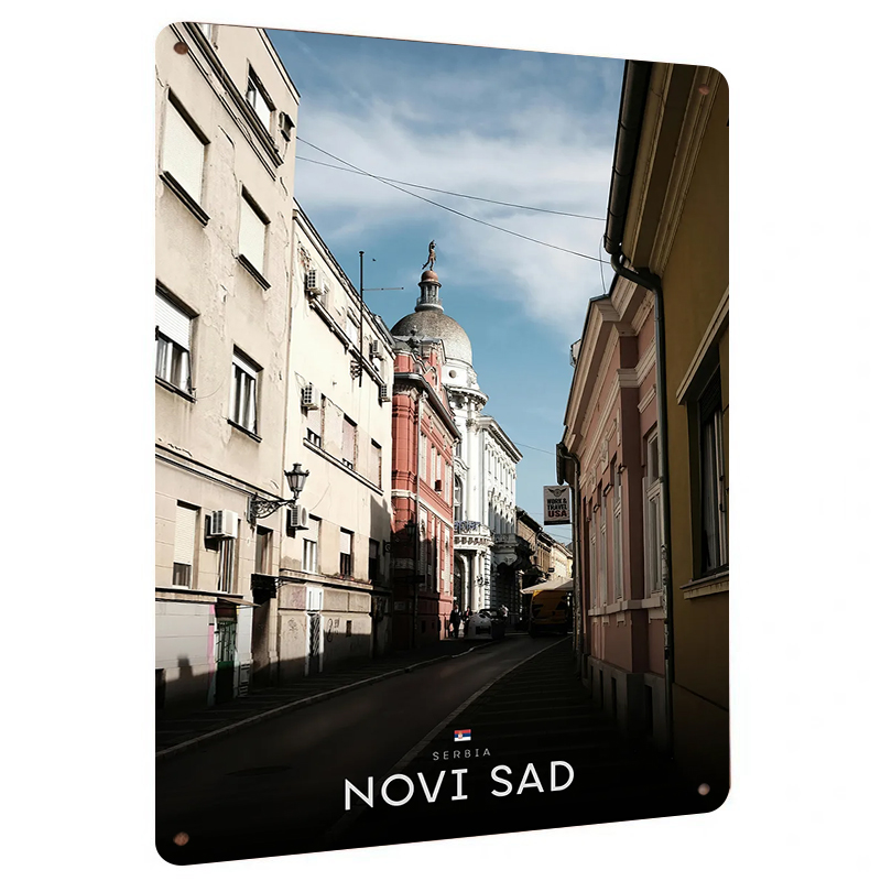 Home Decor Novi Sad - Novi Sad Servië Street View Metal