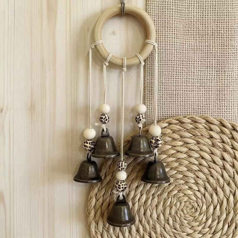 Boho Wind Chimes - Boheemse windgong met natuurlijke houten ring