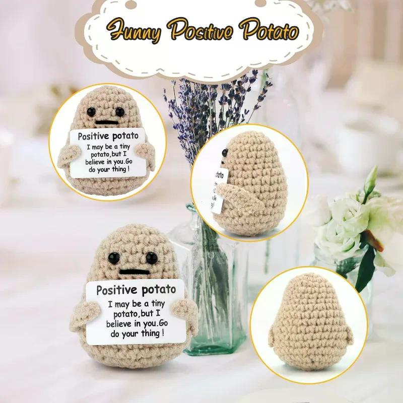 1 stks Handgebreide Pop Positi - Home Decor Emoji recensie en prijs