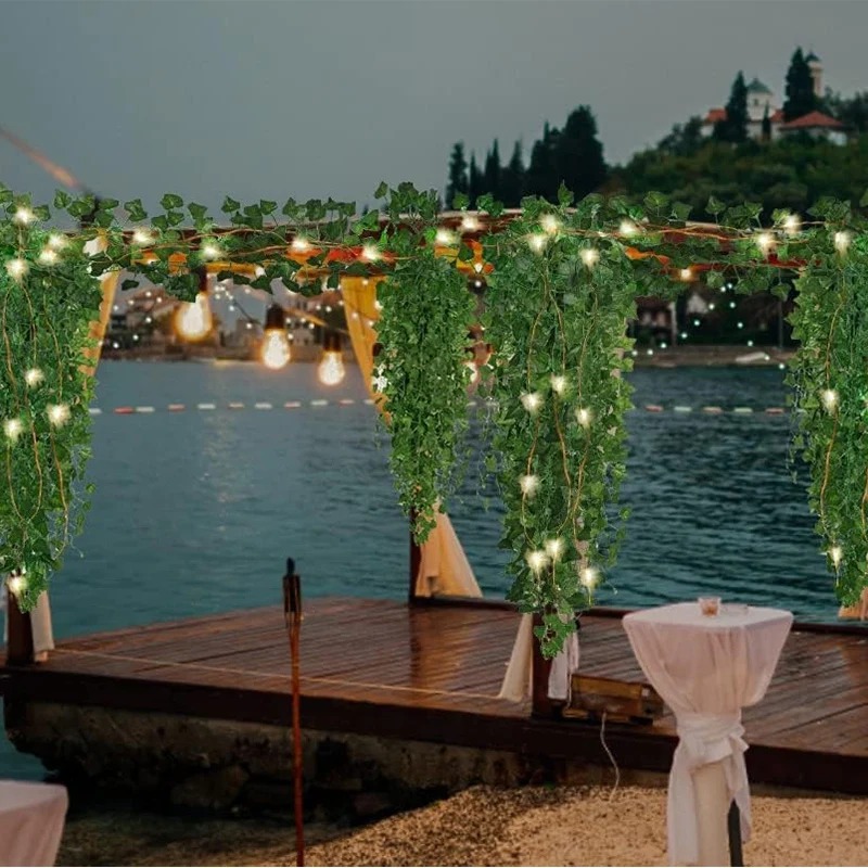 Groene Klimop 210Cm Led Light  - Artificial Hanging Plants recensie en prijs