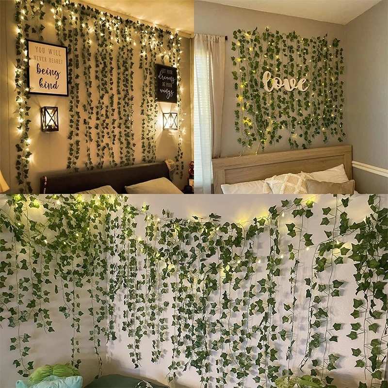 Groene Klimop 210Cm Led Light  - Artificial Hanging Plants recensie en prijs