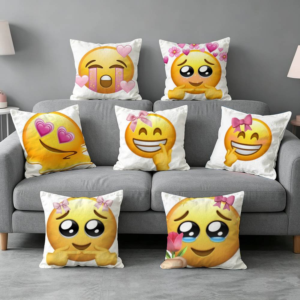 spring-g emojis-s Kussensloop  - Home Decor Emoji recensie en prijs