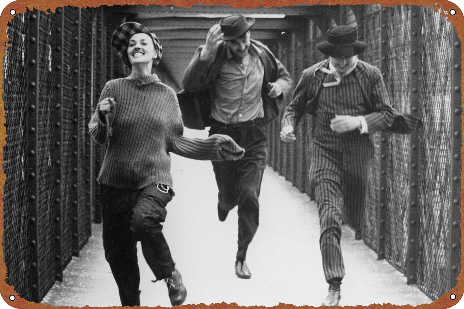 1p,Jules en Jim Poster Tin Log - Home Decor Logo recensie en prijs