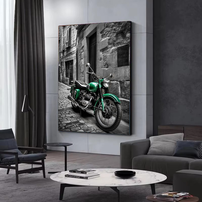 Moderne zwart-witte gebouwland - Home Decor London recensie en prijs