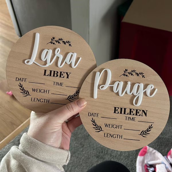 1Pc Aangepaste Baby Aankondigi - Home Decor Unique recensie en prijs
