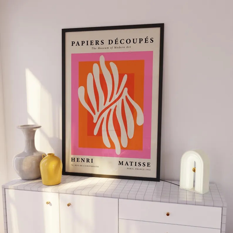 3pcsModern Oranje Bauhaus En P - Home Decor Wall Pictures recensie en prijs