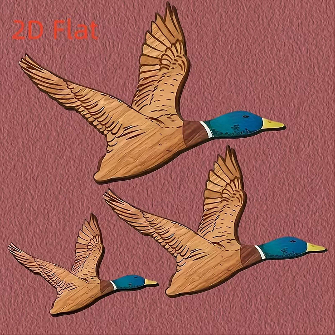3 stuks vliegende wilde eend h - Home Decor Duck recensie en prijs