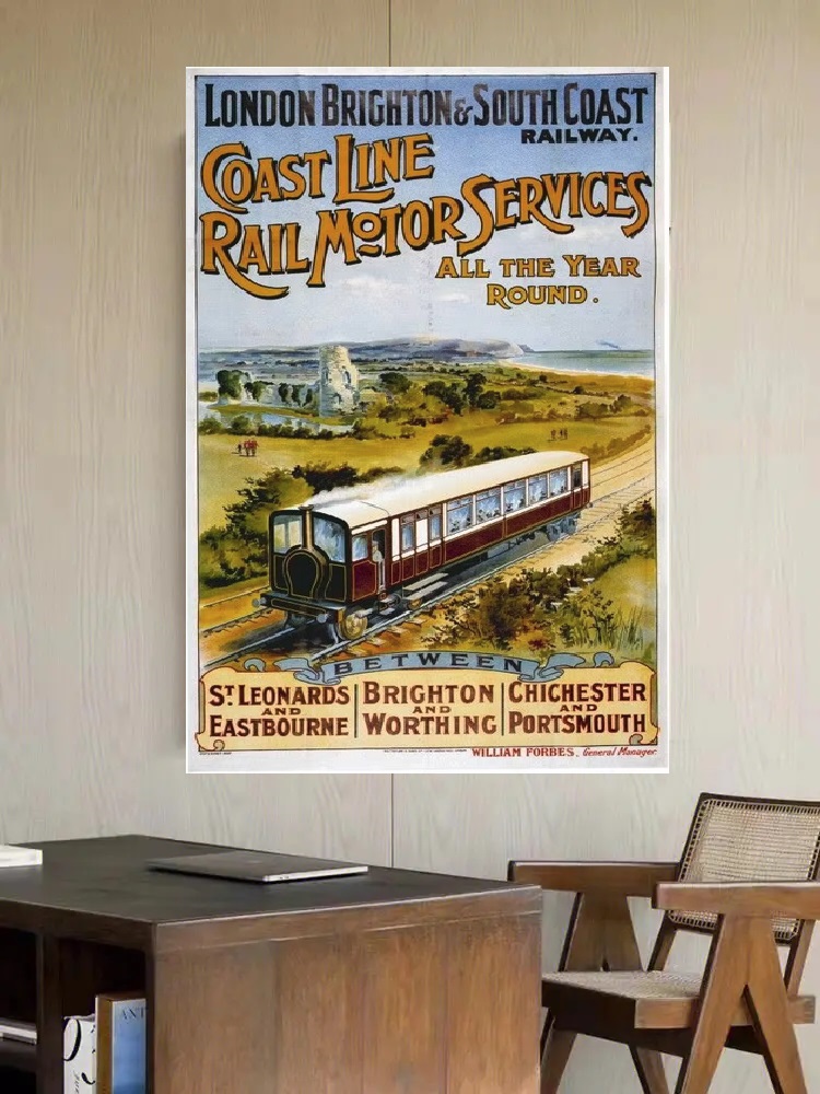 Vintage Railway Londen naar Lo - Home Decor London recensie en prijs