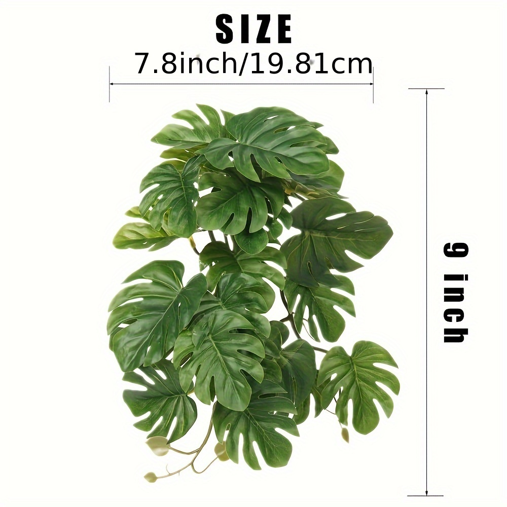 Reptielenplanten voor terrariu - Artificial Hanging Plants recensie en prijs