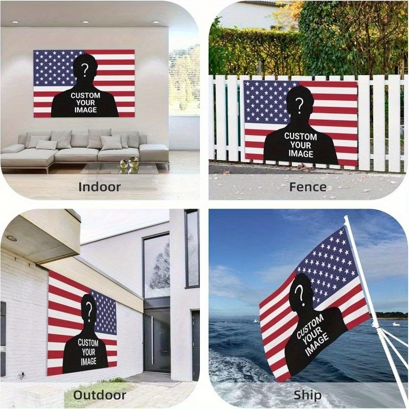Aangepaste USA PINK vlagbanner - Home Decor Png recensie en prijs