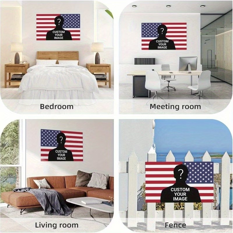 Aangepaste USA PINK vlagbanner - Home Decor Png recensie en prijs