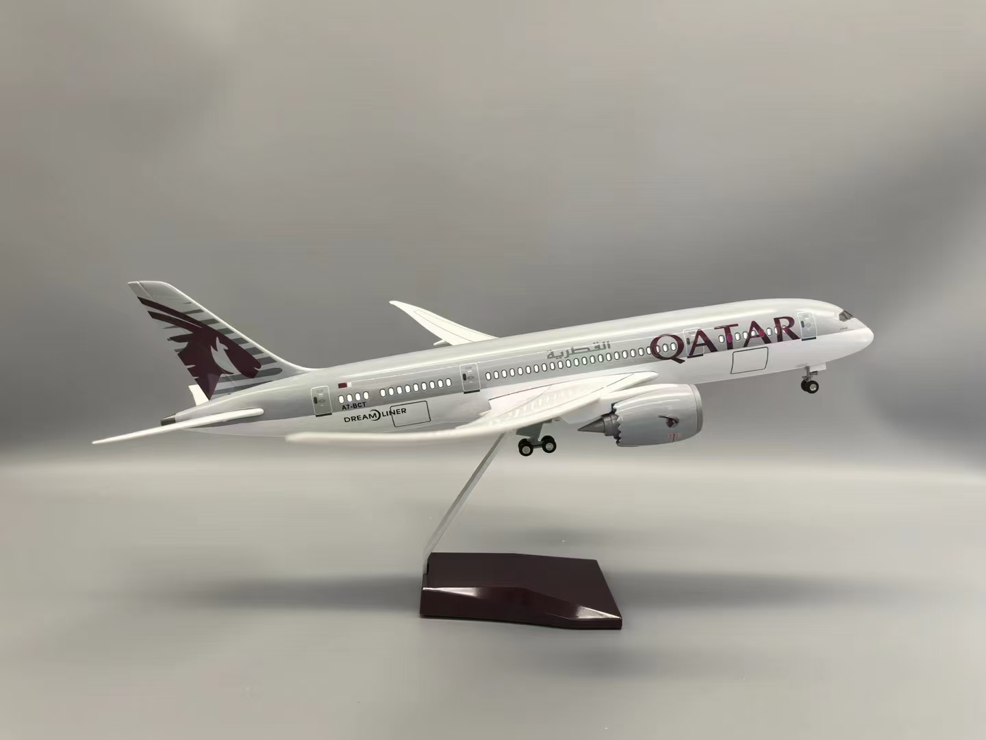 47cm 1/130 Schaal Qatar B787 R - Home Decor Qatar recensie en prijs