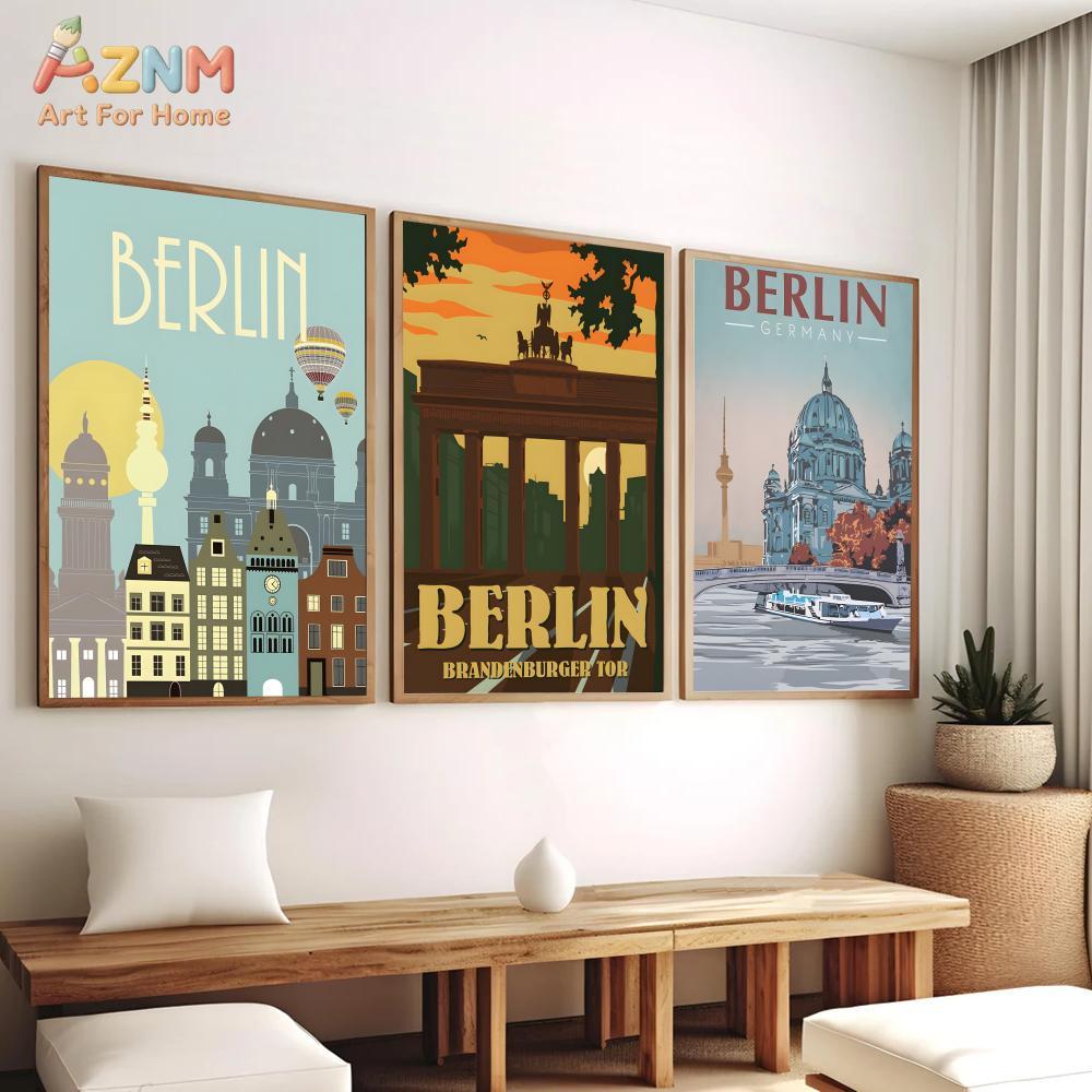 AZNM Berlijn Duitsland Landmar - Germany Home Decor recensie en prijs