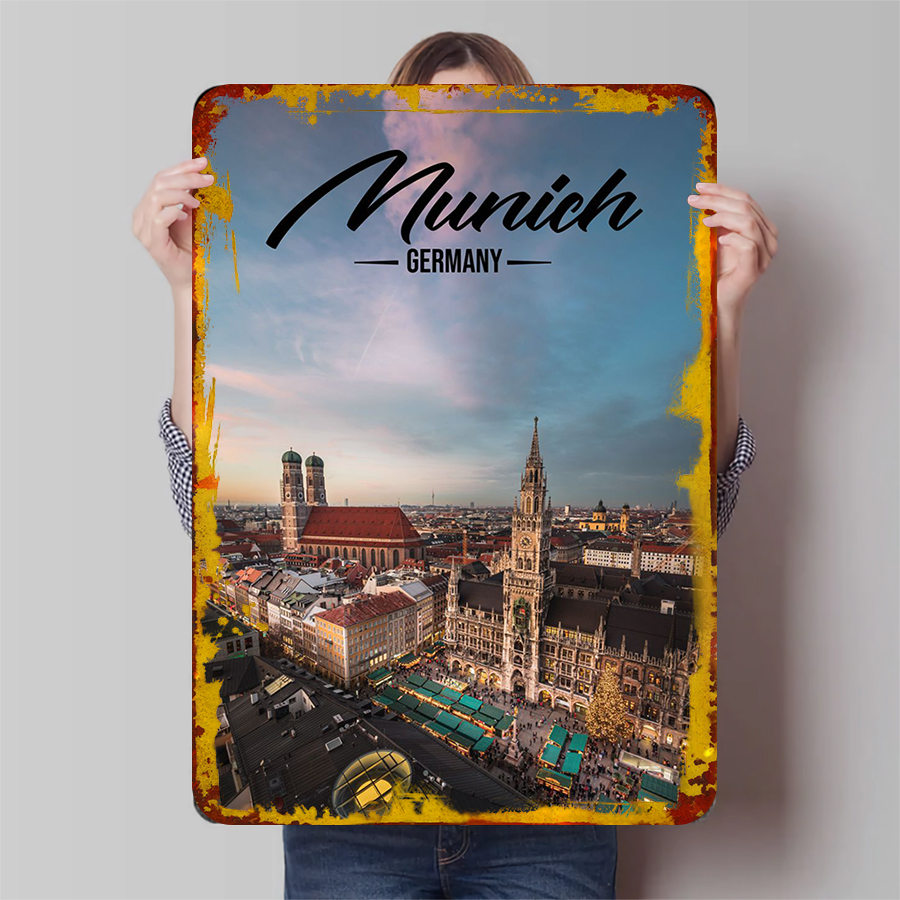München Duitsland Cityscape Me - Germany Home Decor recensie en prijs