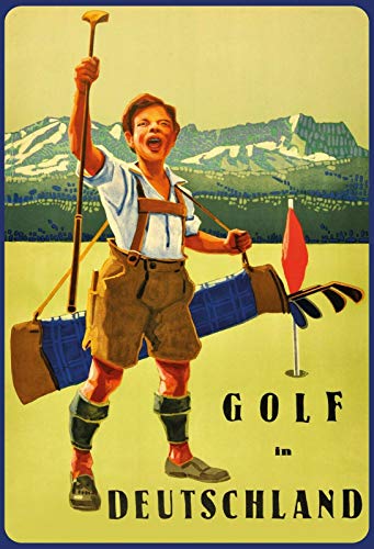 Golf in Duitsland Thema Metale - Germany Home Decor recensie en prijs
