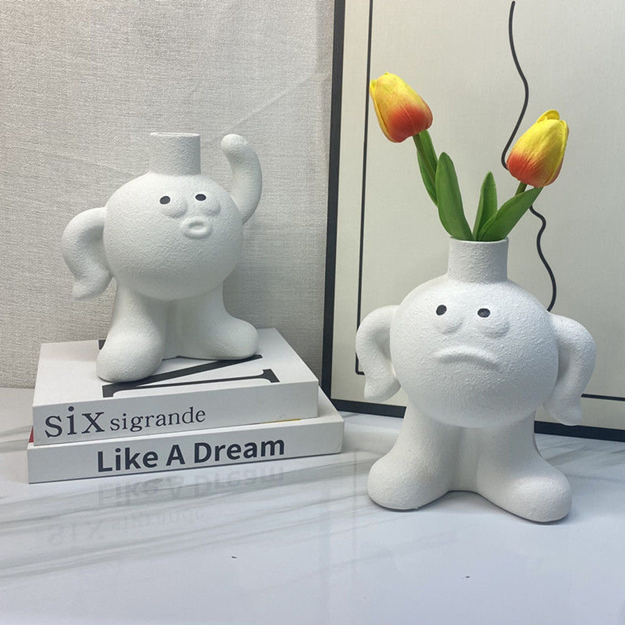Creatieve Keramische Bloemenva - Home Decor Emoji recensie en prijs