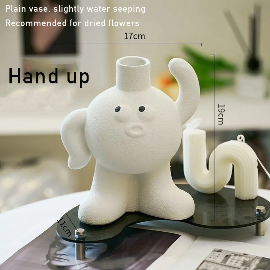 Creatieve Keramische Bloemenva - Home Decor Emoji recensie en prijs