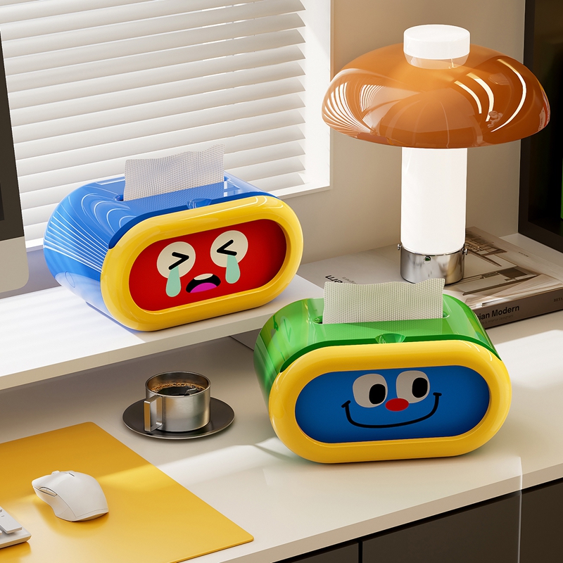 Uforu Grappige Emoji Tissue-op - Home Decor Emoji recensie en prijs