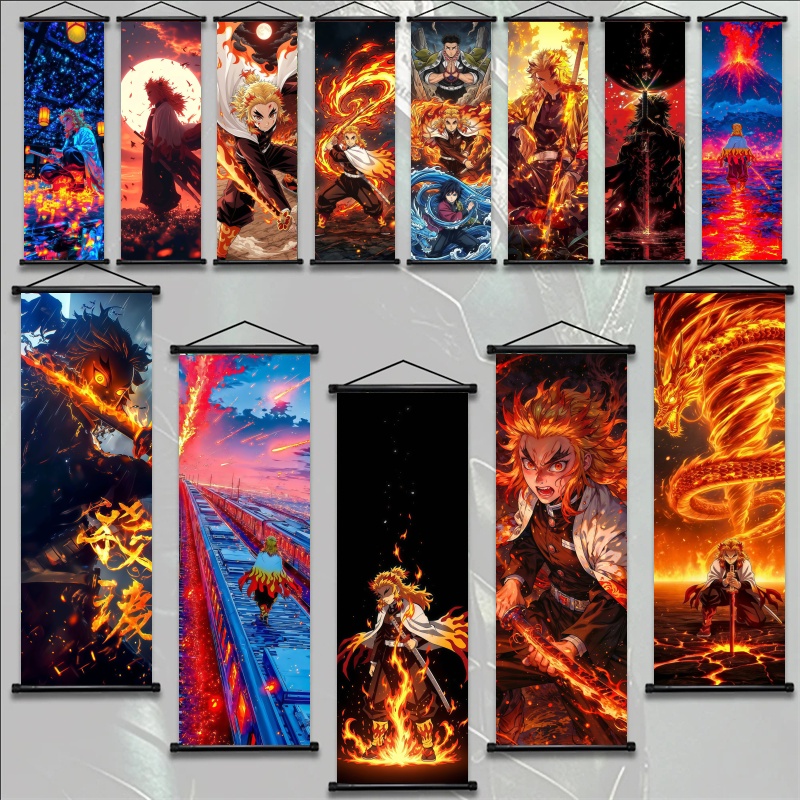 Demon Slayer Kyojuro Rengoku H - Home Decor Wall Pictures recensie en prijs