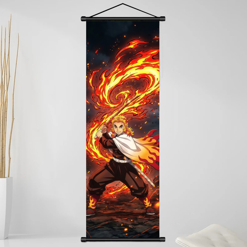 Demon Slayer Kyojuro Rengoku H - Home Decor Wall Pictures recensie en prijs