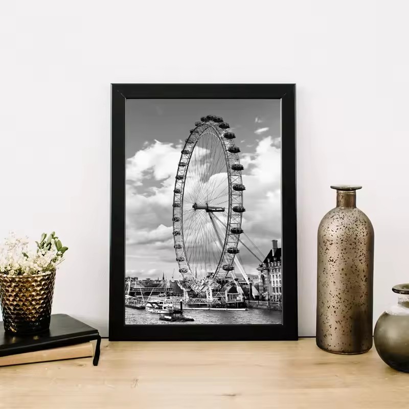 Zwart-wit Rome London Tower Br - Home Decor London recensie en prijs