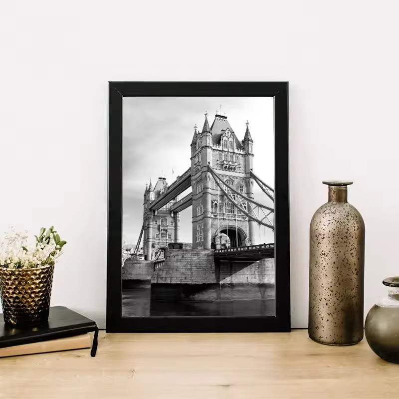 Zwart-wit Rome London Tower Br - Home Decor London recensie en prijs