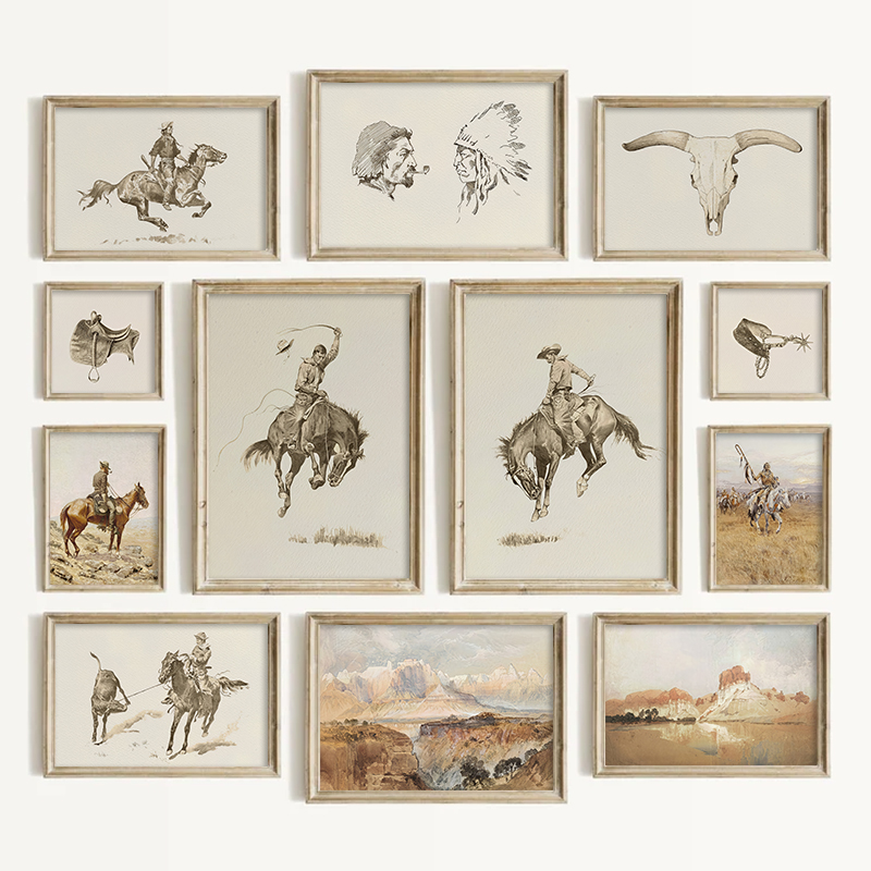 Zuidwestelijke stijl cowboy wa - Home Decor Niche recensie en prijs