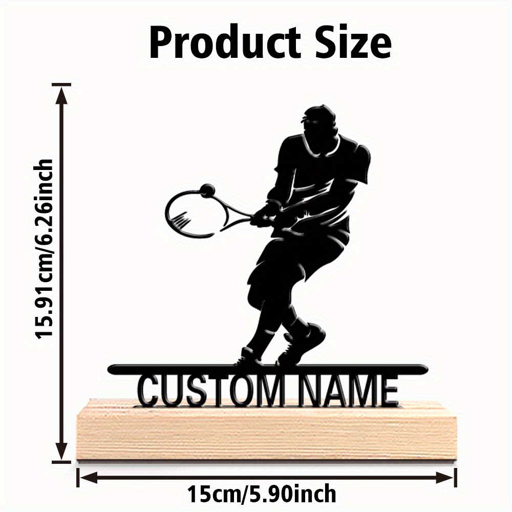 Gepersonaliseerde tennisspeler - Home Decor Unique recensie en prijs