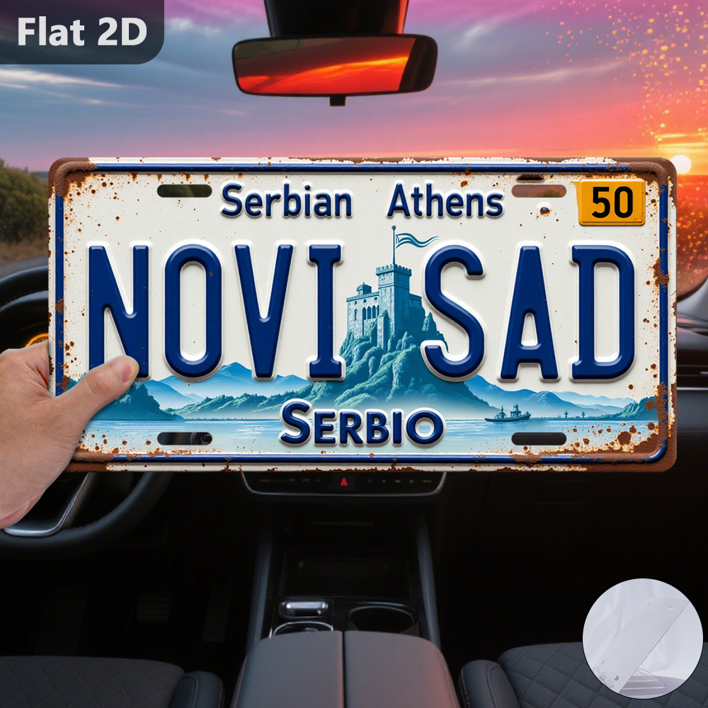 Vintage Novi Sad Cityscape bli - Home Decor Novi Sad recensie en prijs