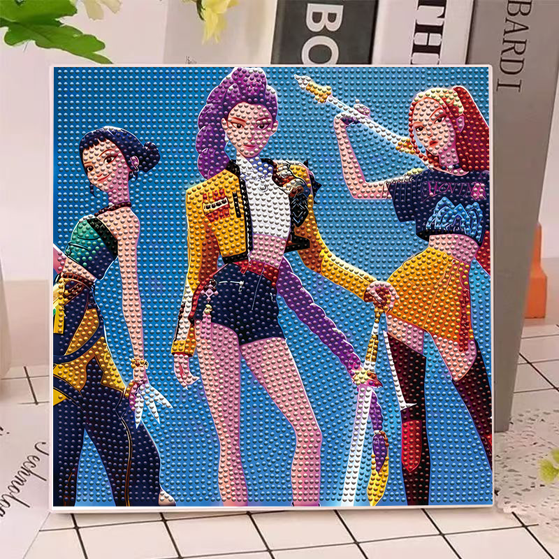 Anime Hunters Gilrs Lumi Mila  - Home Decor Wall Pictures recensie en prijs