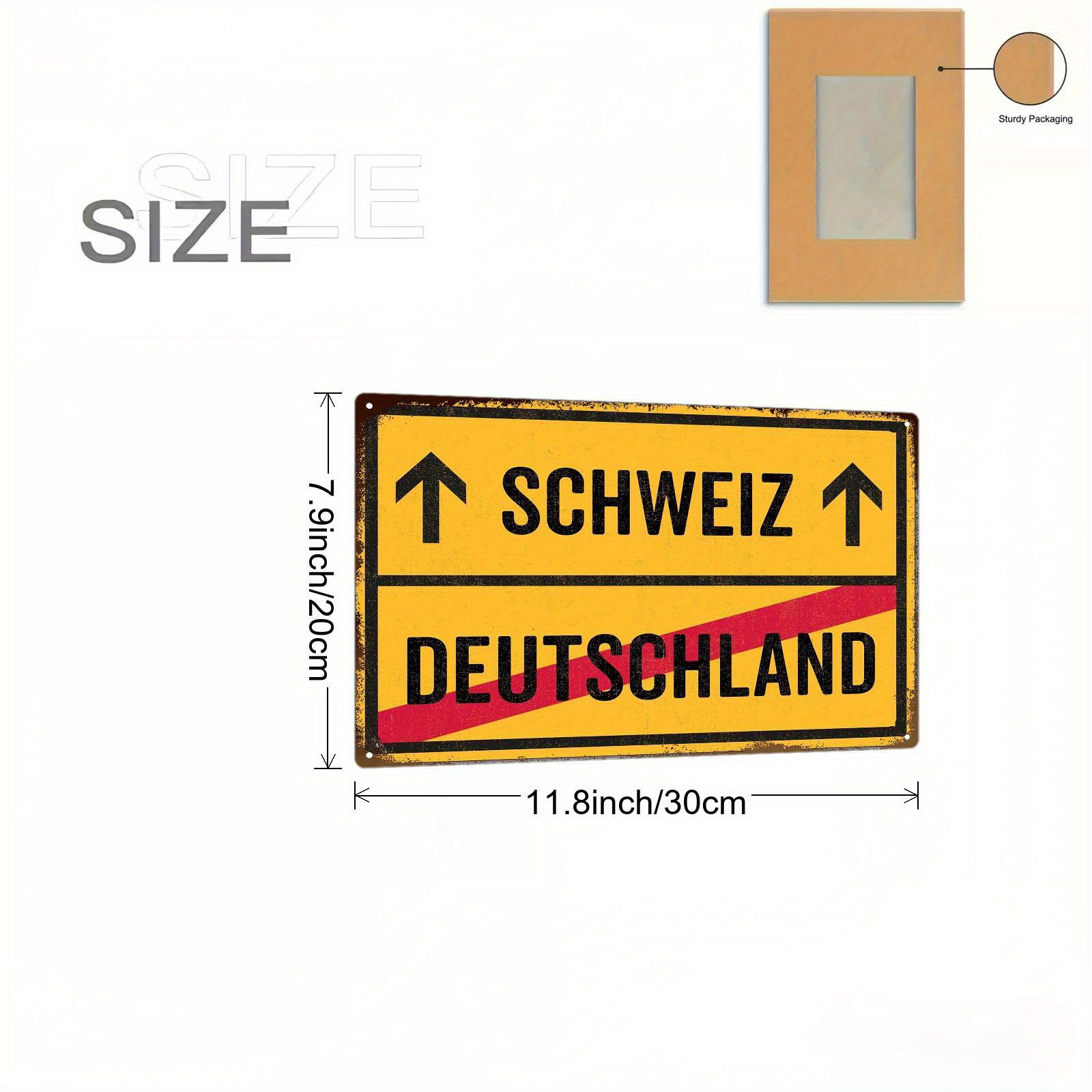 2D plat, vintage Zwitserse en  - Germany Home Decor recensie en prijs