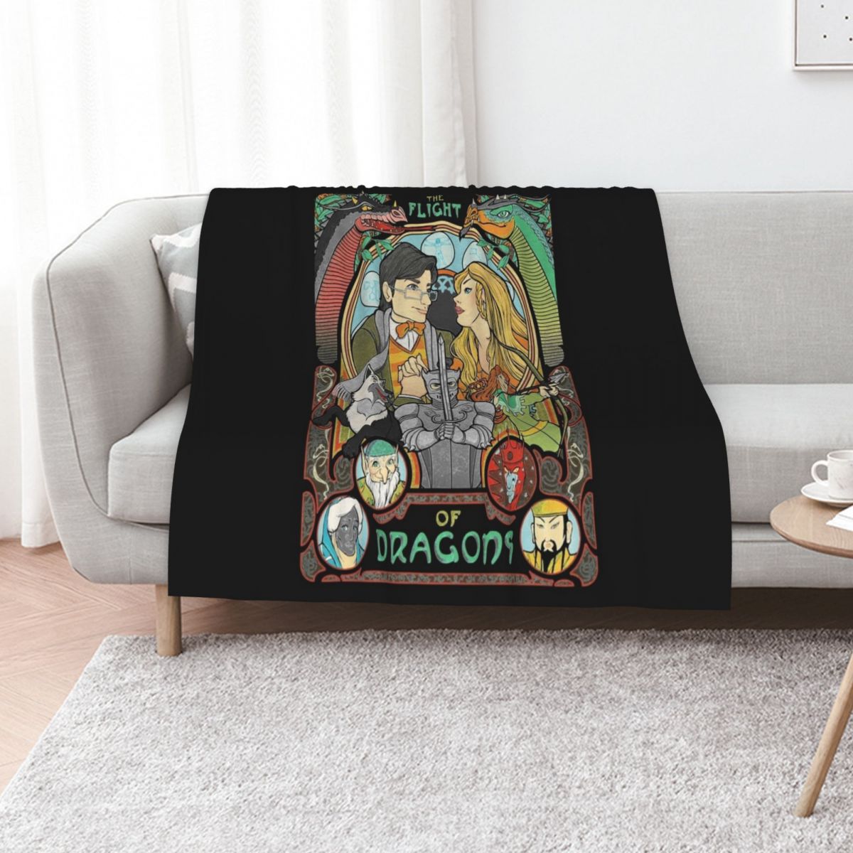 Flight of Dragons Essential T- - Home Decor Png recensie en prijs