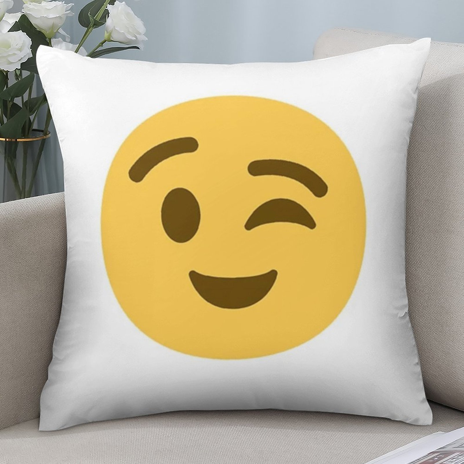 Leuke knipperende emoji kussen - Home Decor Emoji recensie en prijs