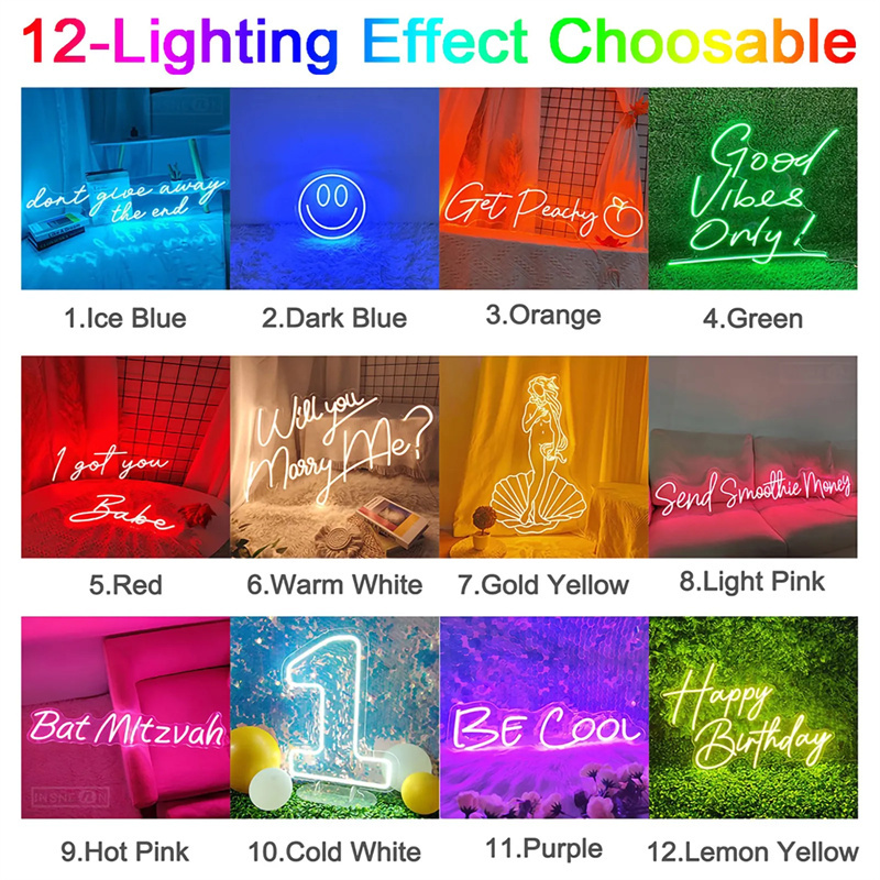 Op maat gemaakte LED neonborde - Home Decor Unique recensie en prijs