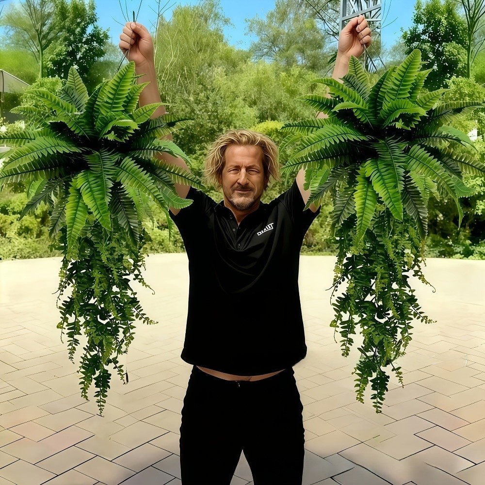 Kunstplantenranken van plastic - Artificial Hanging Plants recensie en prijs