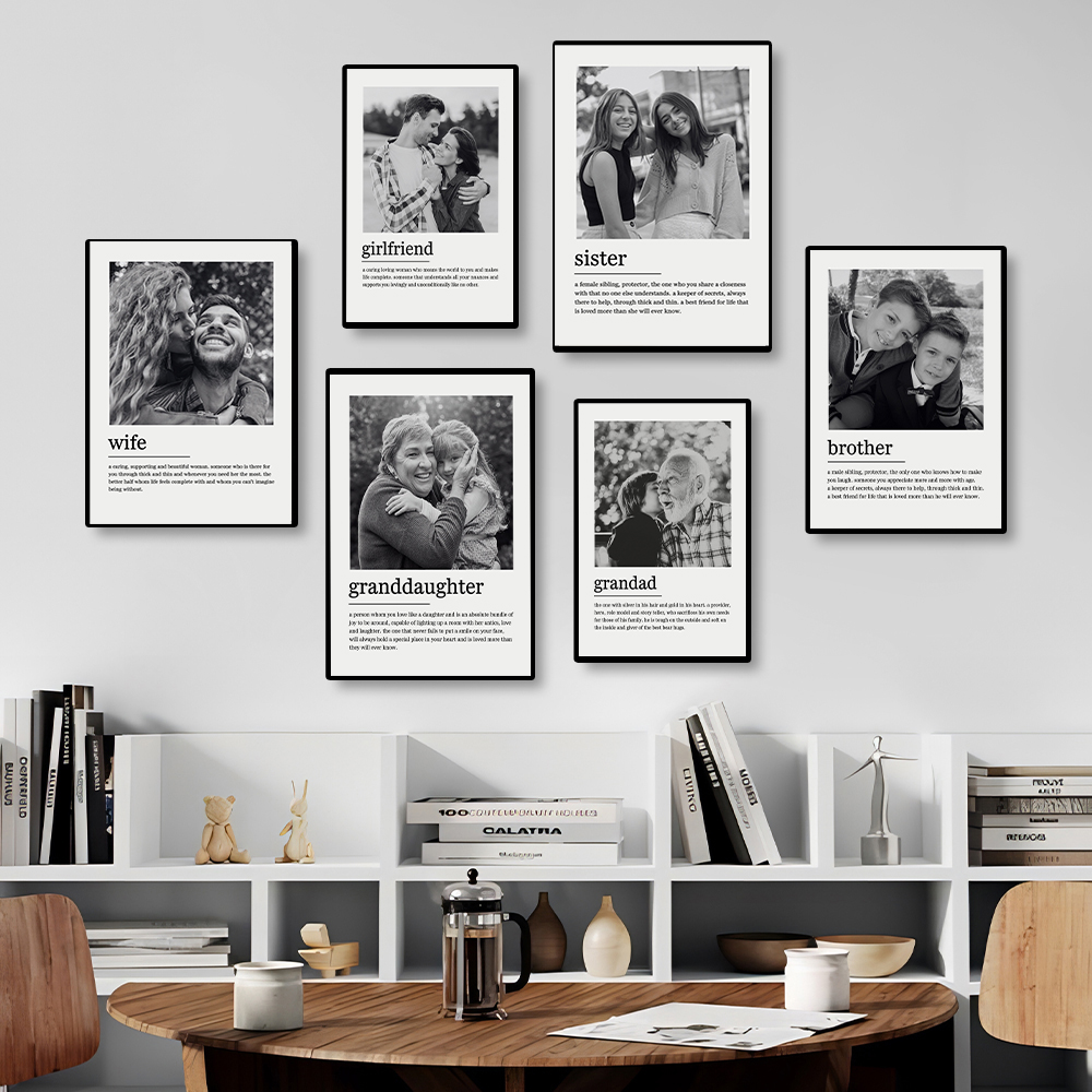 Gepersonaliseerde familiefoto  - Home Decor Wall Pictures recensie en prijs