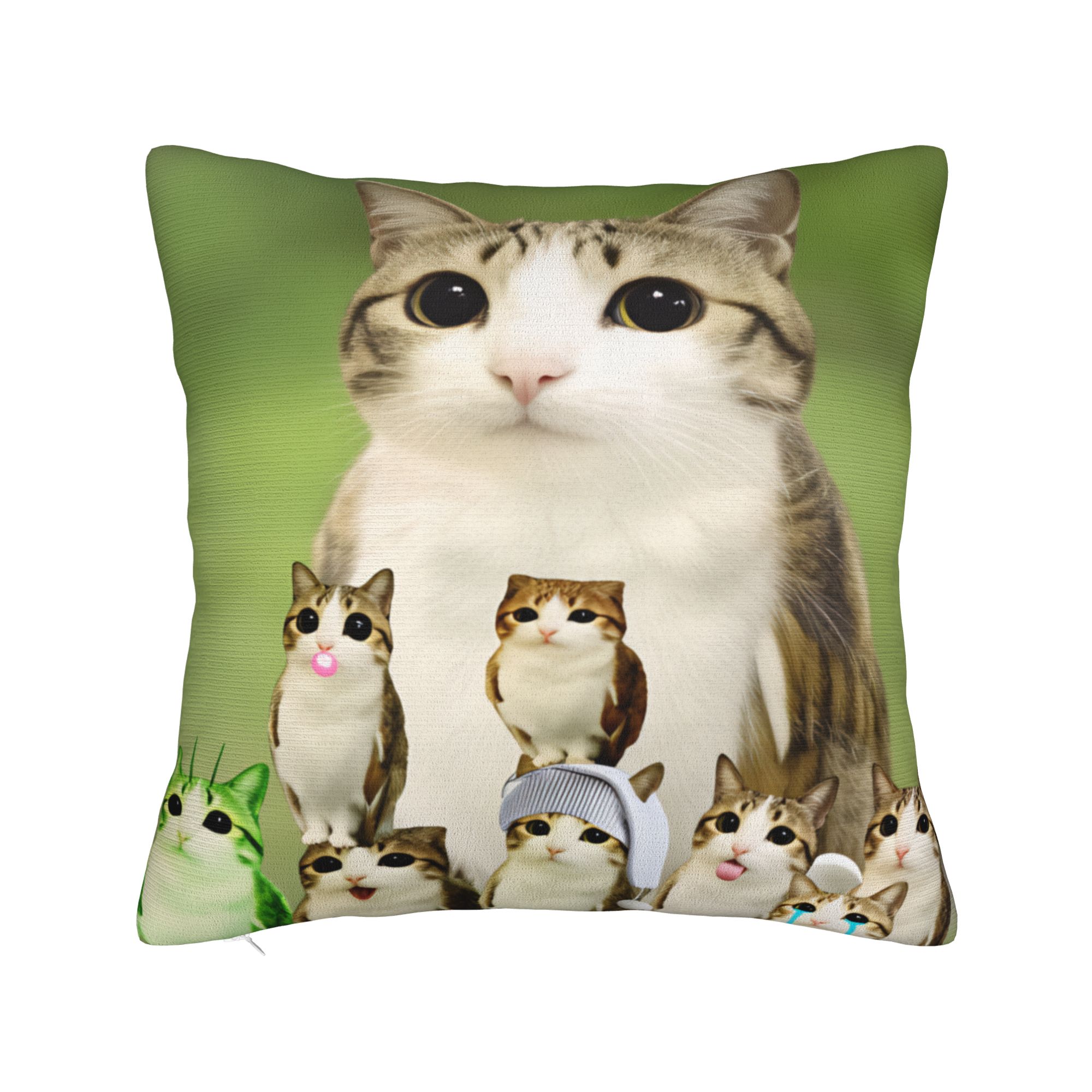 Kussensloop Grappige Meowl Cat - Home Decor Png recensie en prijs