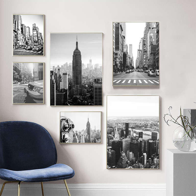 New York City canvas schilderi - Geometric Wall Art recensie en prijs
