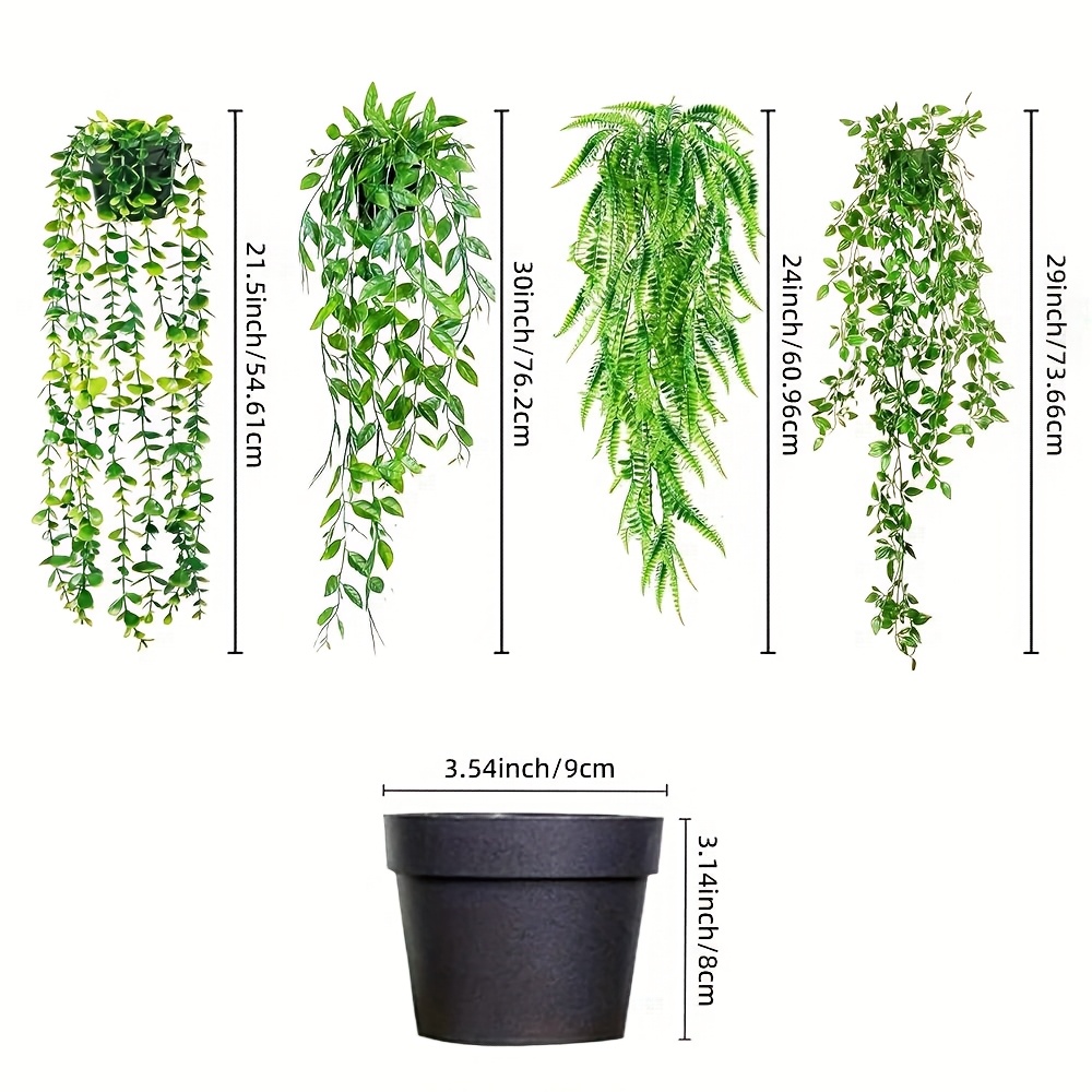 Kunstmatige hangende groene pl - Artificial Hanging Plants recensie en prijs